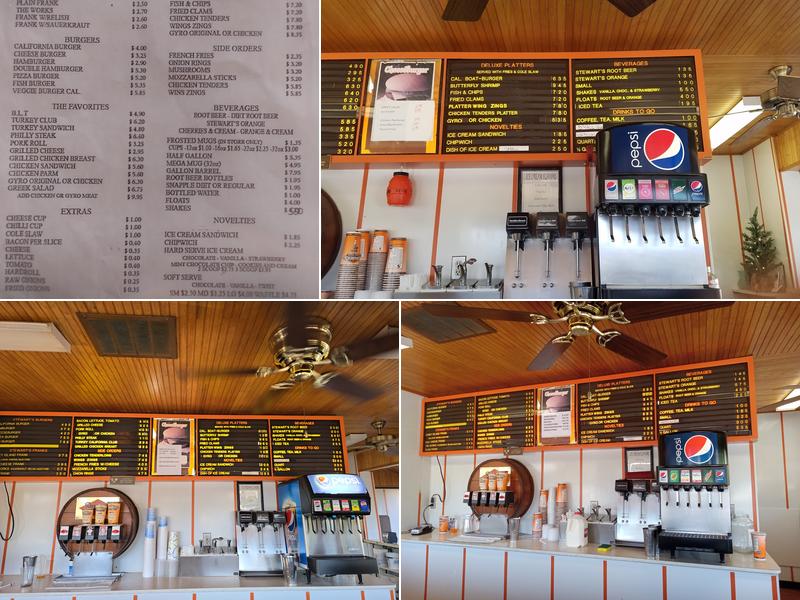 Stewarts Root Beer & Drive-In Menu