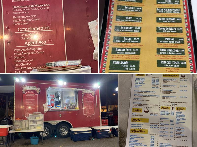 Taqueria Los Brothers Menu