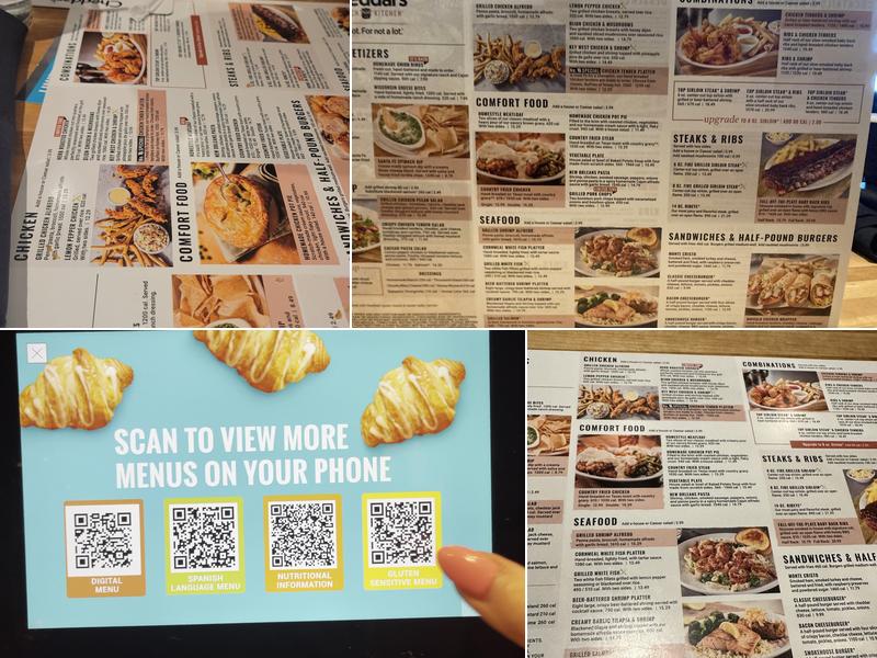 Cheddar's Scratch Kitchen Menu