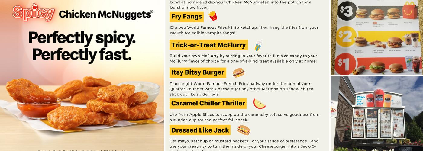 McDonald's Menu