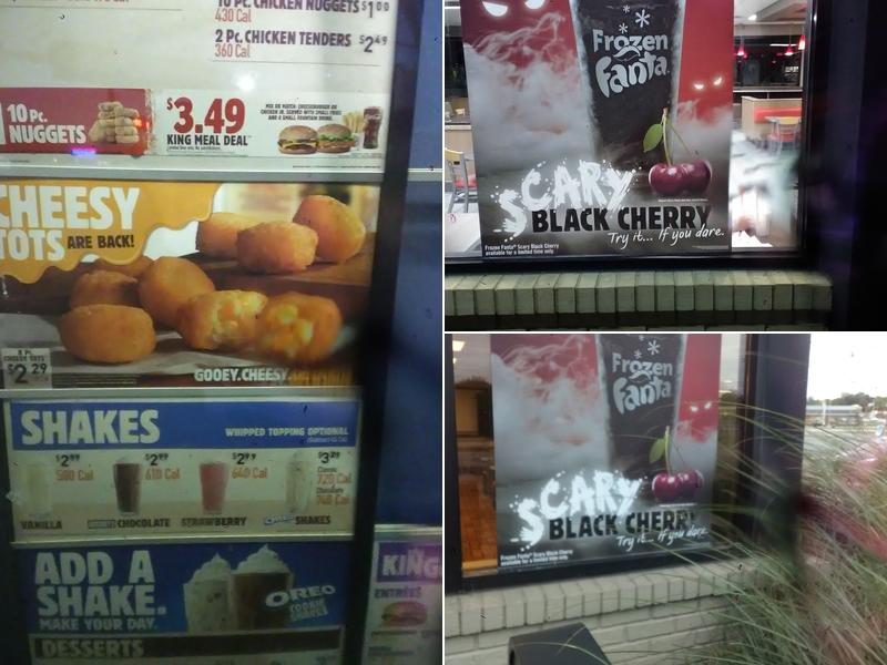 Burger King Menu