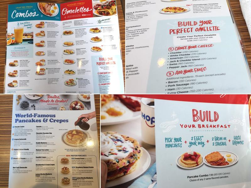 IHOP Menu