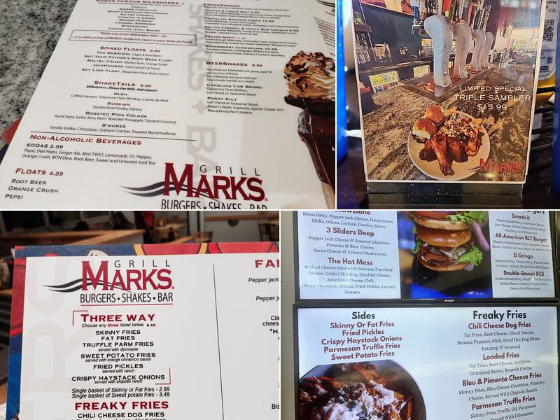 Grill Marks - Haywood Mall Menu