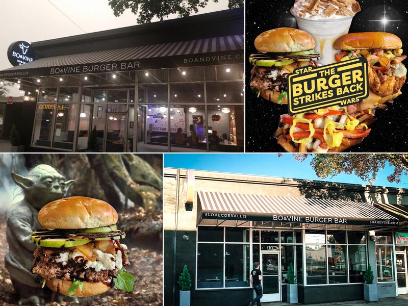 Bo & Vine Burger Downtown Corvallis