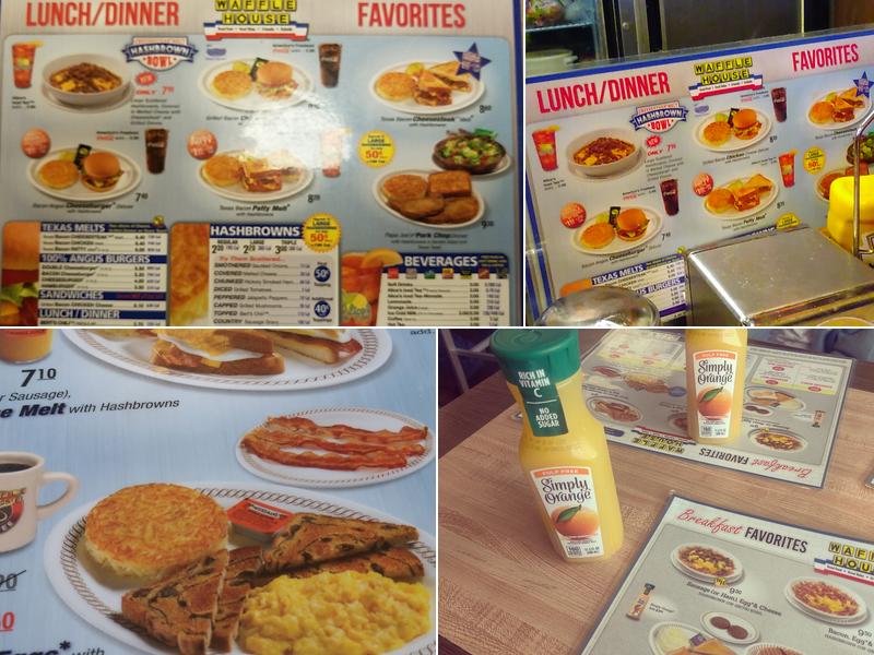 Waffle House Menu