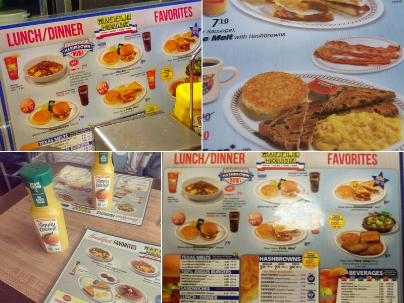 Waffle House Menu