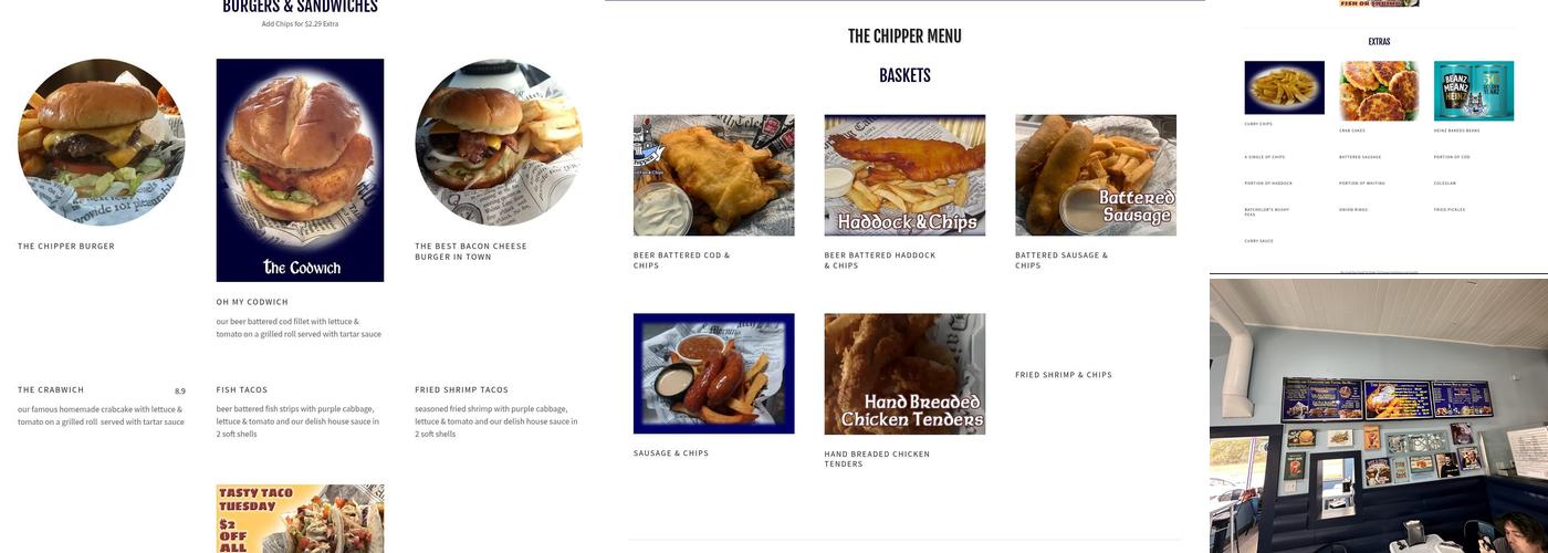 The Chipper USA Menu