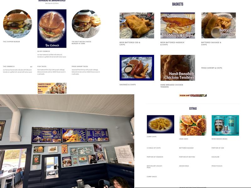 The Chipper USA Menu