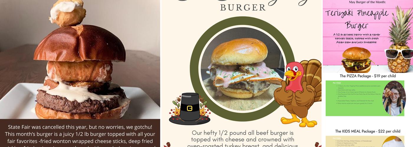 Mulligan's Mini Golf & Driving Range Menu