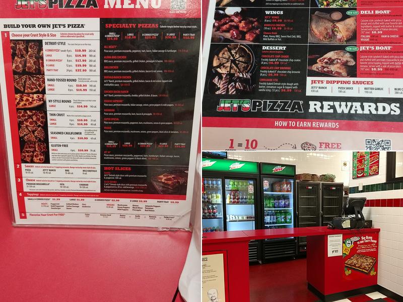 Jet's Pizza Menu