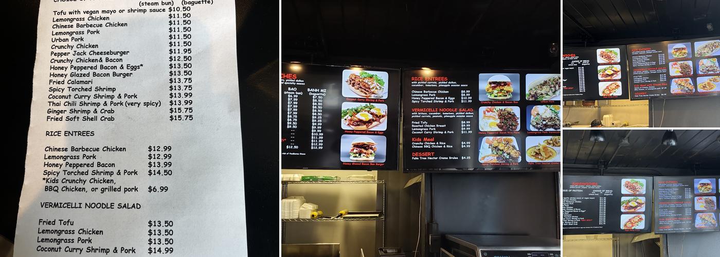 urban chops Menu