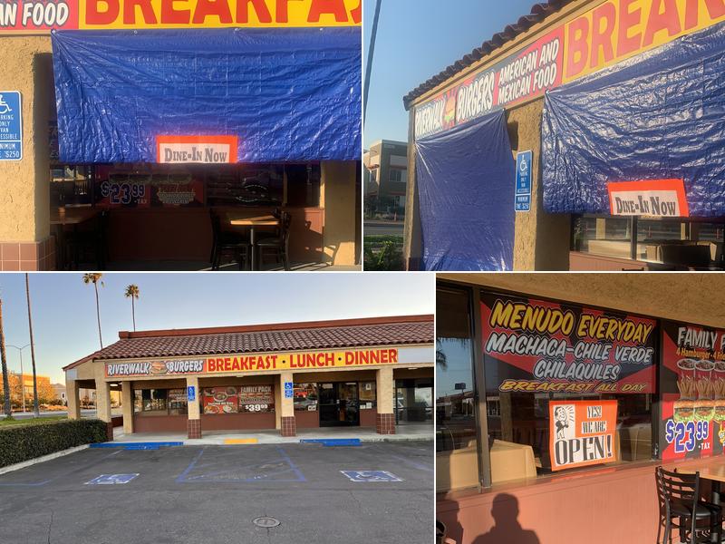 Riverwalk burgers and grill