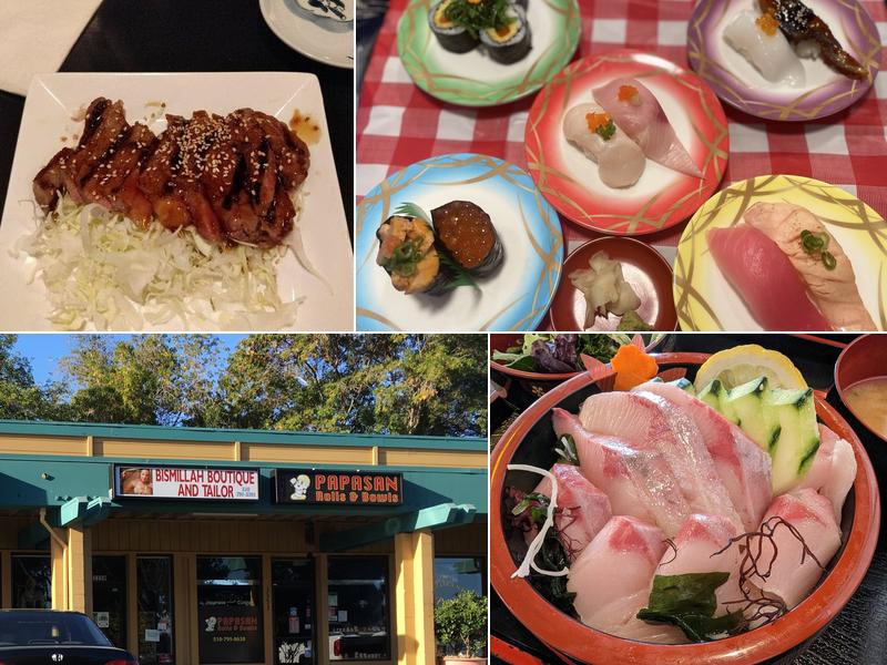 Papasan Rolls and Bowls 3353 Walnut Ave, Fremont