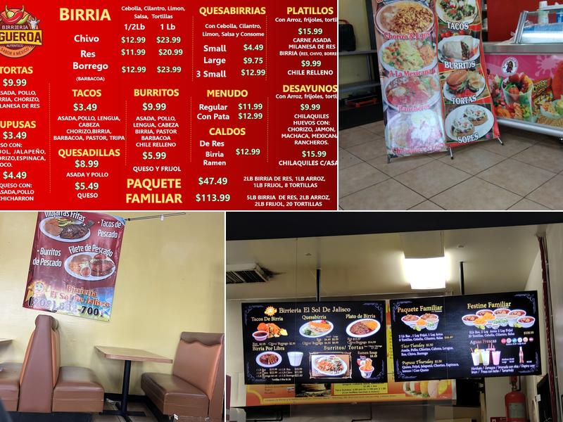 Birrieria Figueroa Menu