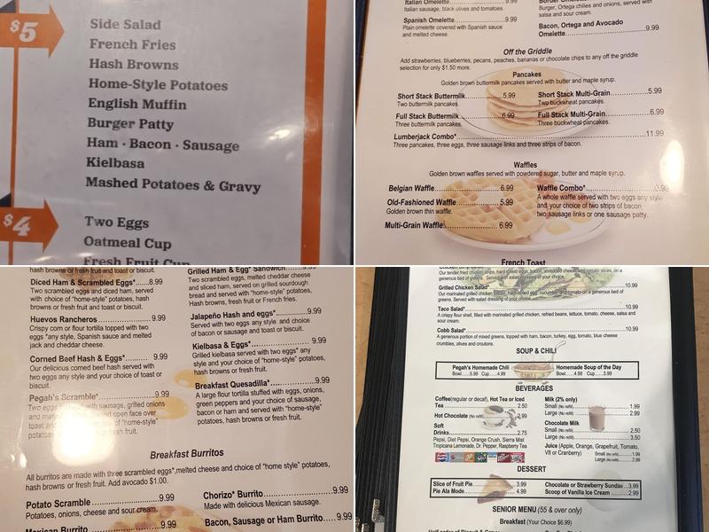 Pegah’s Kitchen Menu