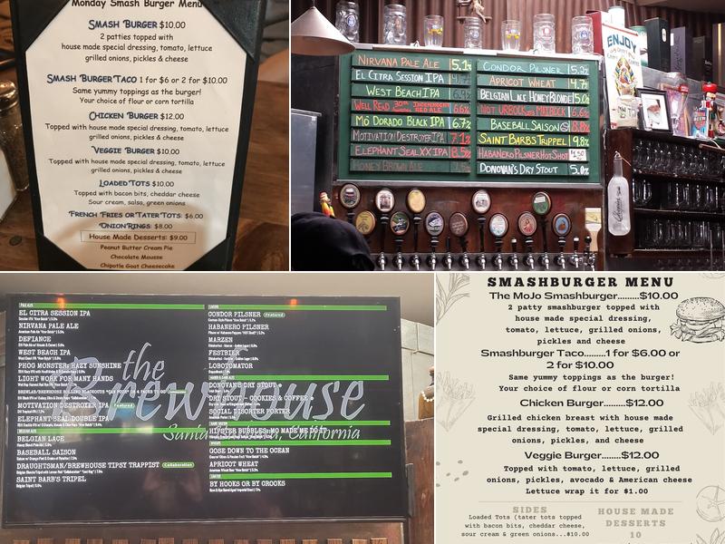 The Brewhouse Menu