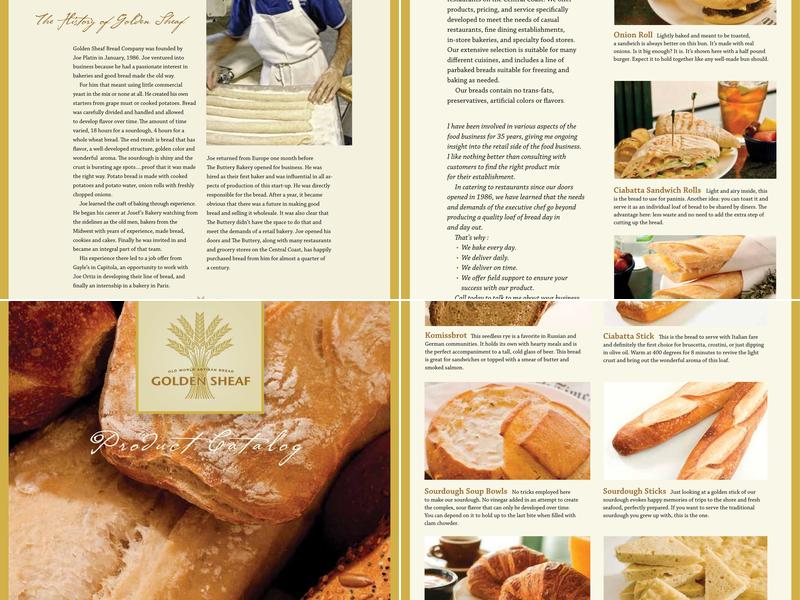 Golden Sheaf Bread Company Menu