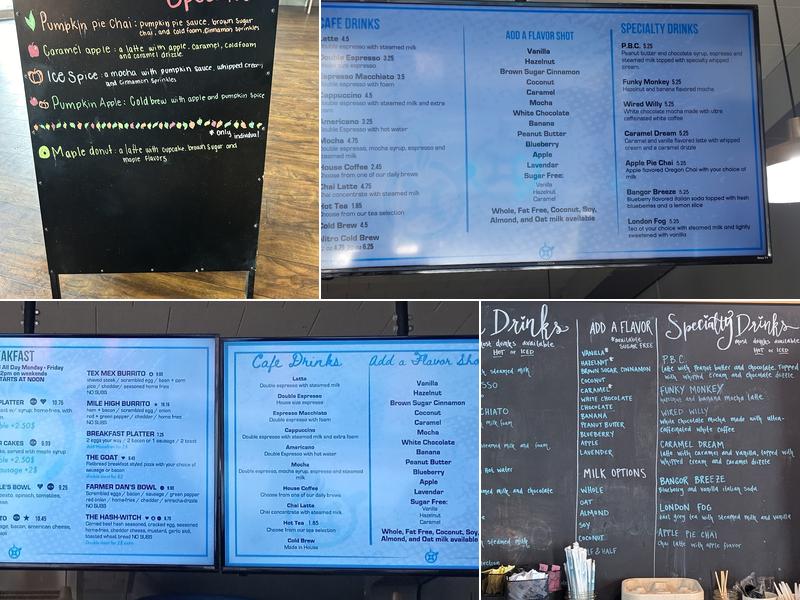 The Grind House Menu