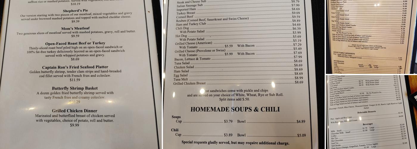Southern Kitchen Menu