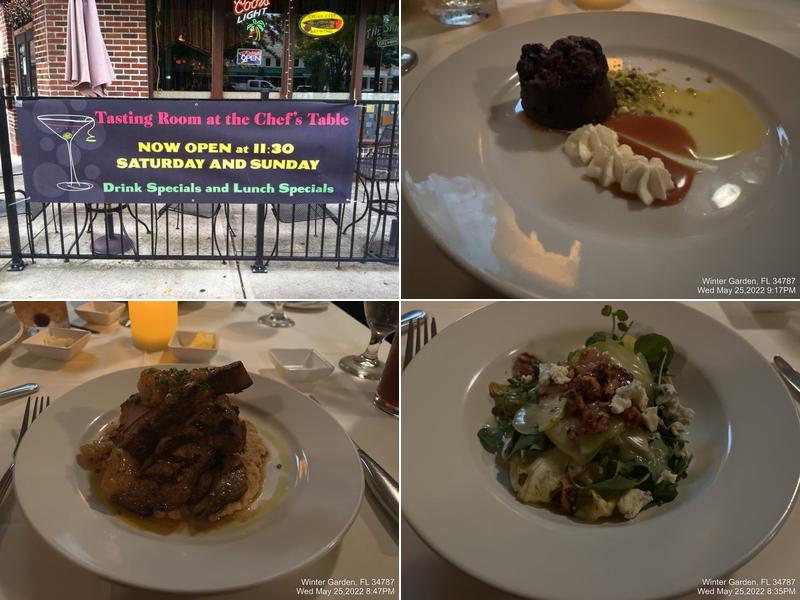 Chef's Table at the Edgewater