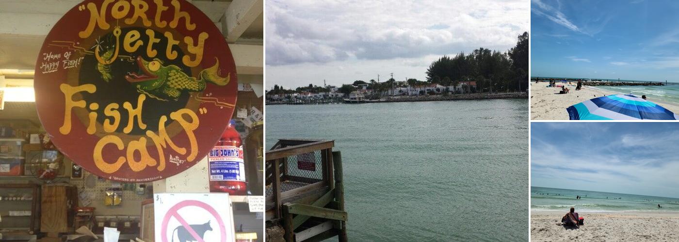 North Jetty Fish Camp And Beach