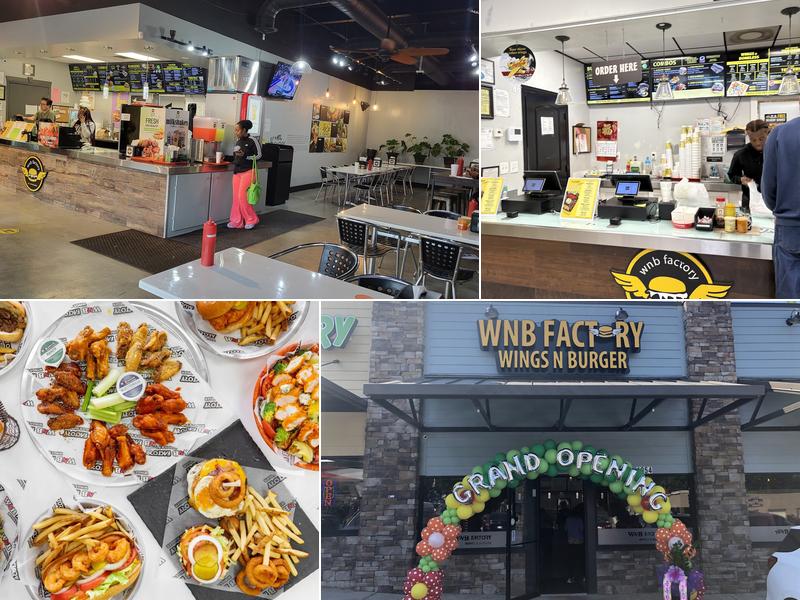 WNB Factory - Wings & Burger 1054 Main St c, Stone Mountain