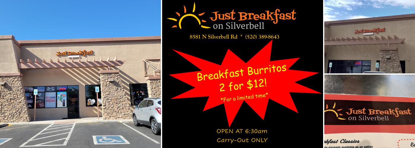 Just Breakfast on Silverbell