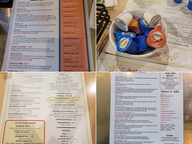 Just Breakfast on Silverbell Menu