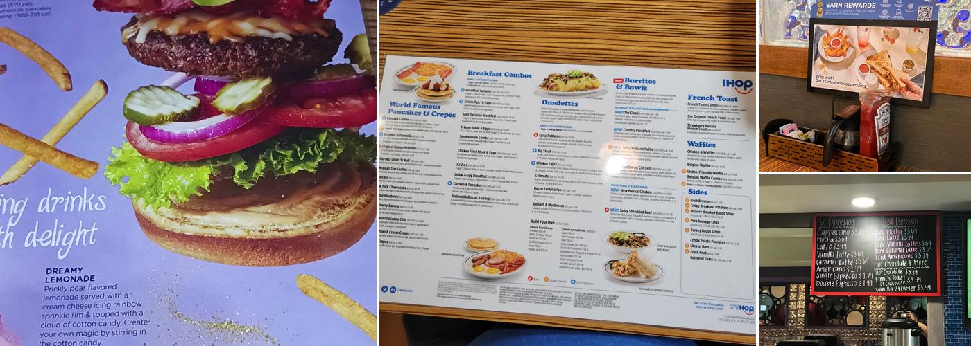 IHOP Menu