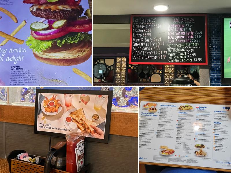 IHOP Menu