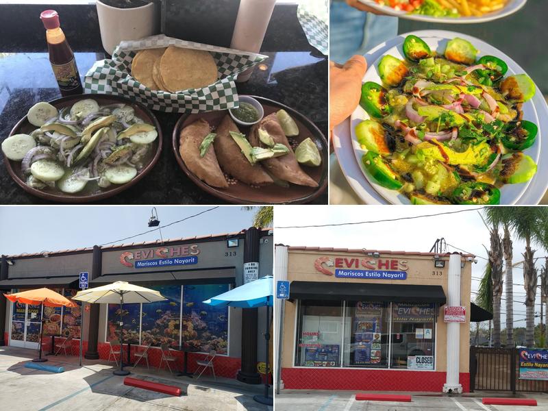 Ceviches mariscos estilo Nayarit