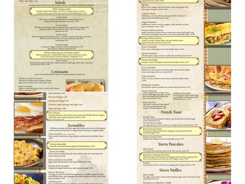 Old Town Grill Menu