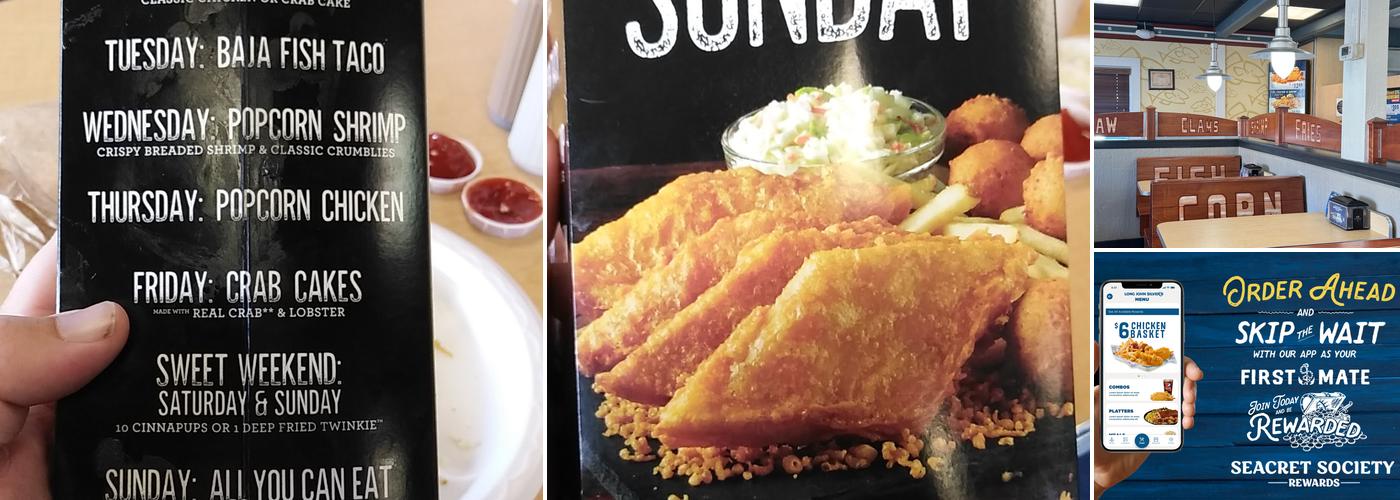 Long John Silver's Menu