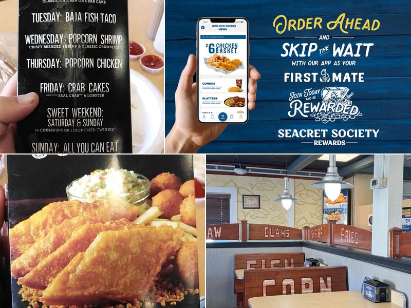 Long John Silver's Menu