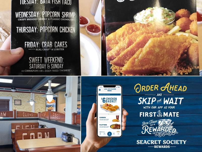 Long John Silver's Menu