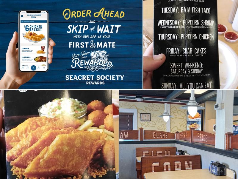 Long John Silver's Menu