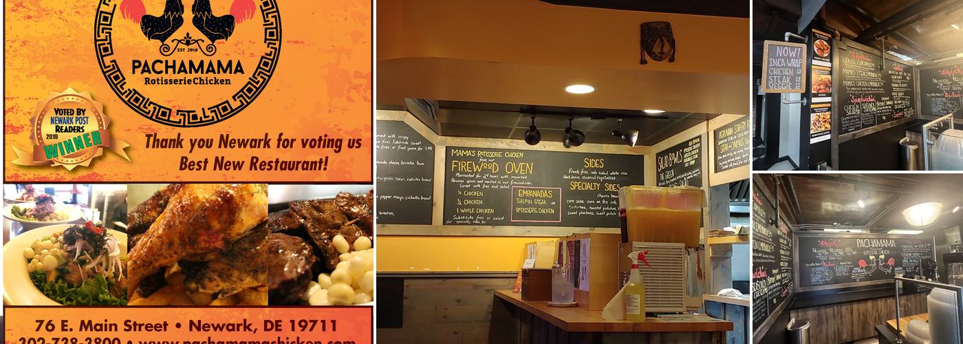 Pachamama Rotisserie Chicken Menu