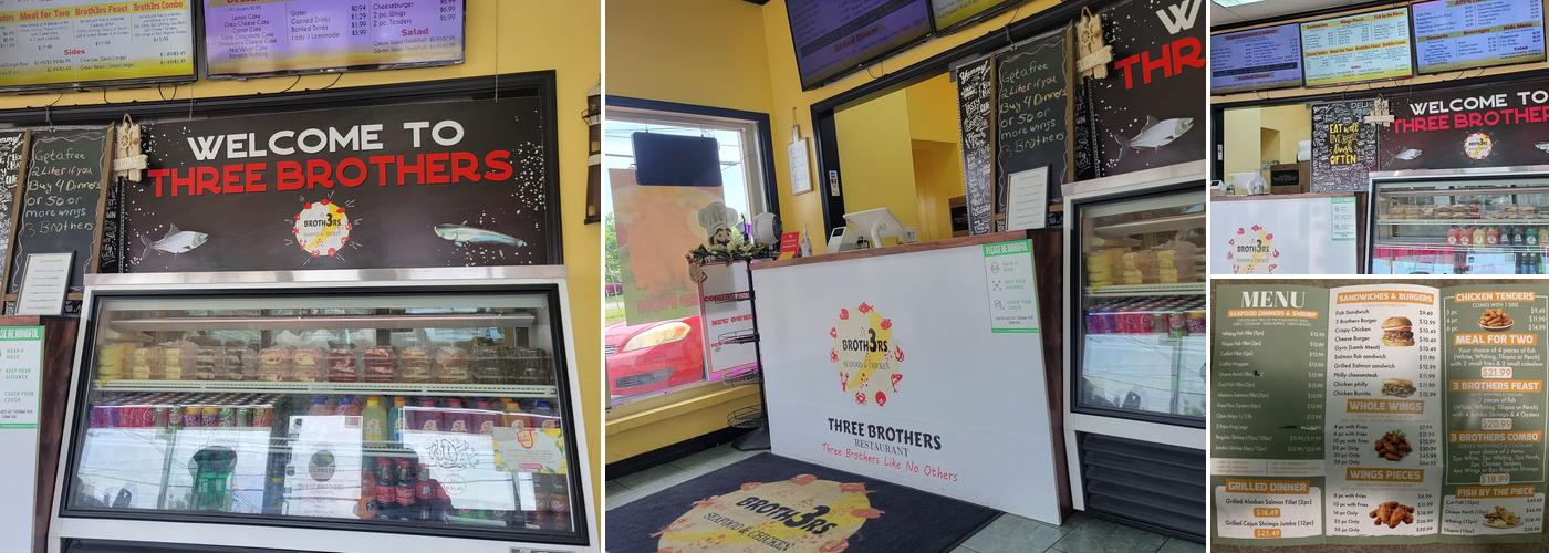 Three Brothers Restaurant Menu