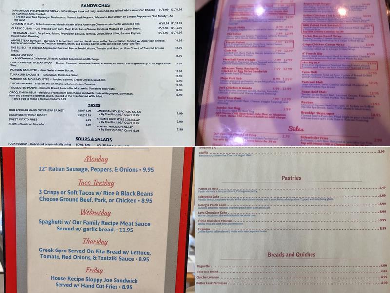 Phila Deli Breakfast, Lunch & Dinner Menu