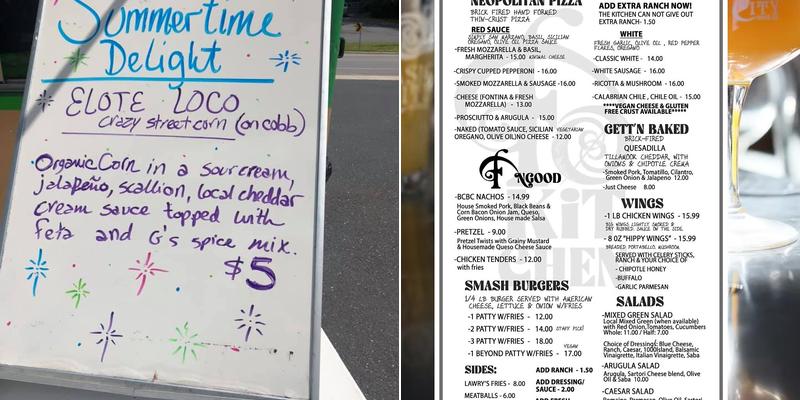 Basic City Beer Co. Menu