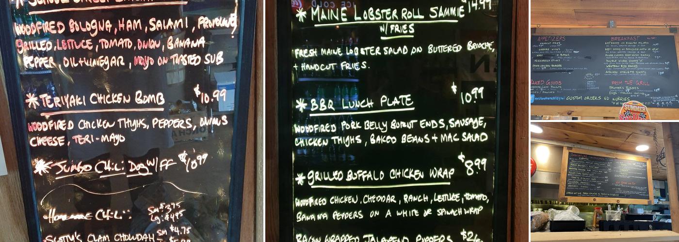 Marsh Brothers Deli Menu