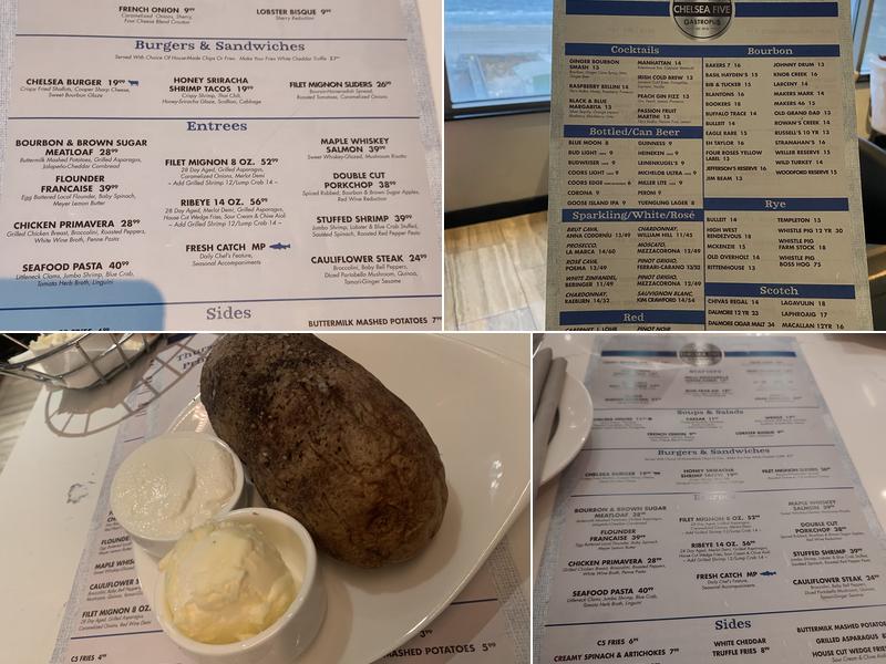 Chelsea Five Gastropub Menu