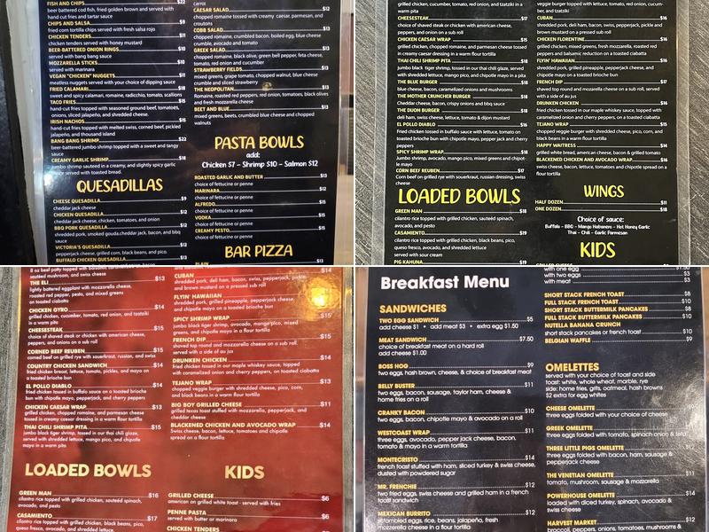 Flynn's Pub House Menu