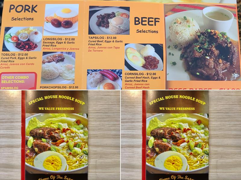 West Main Luncheonette Menu