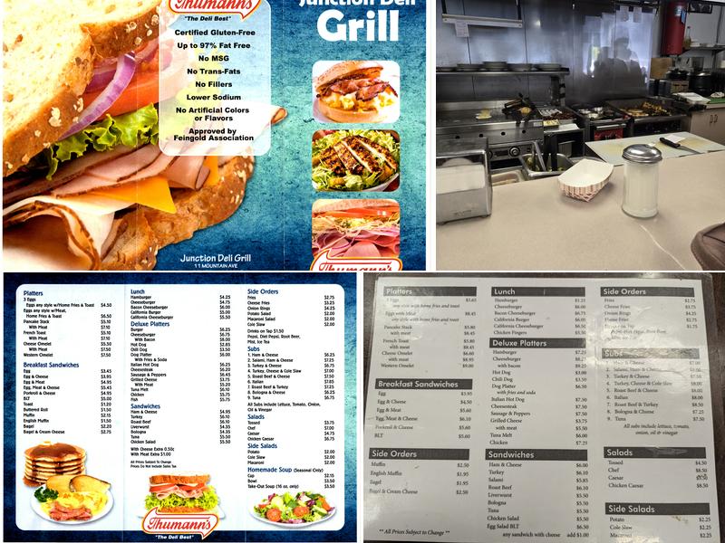 Junction Grill Menu