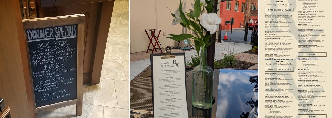 Doc’s Restaurant Menu