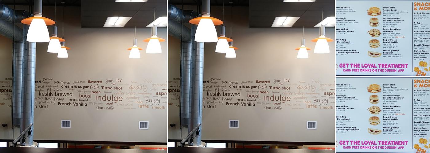 Dunkin' Menu