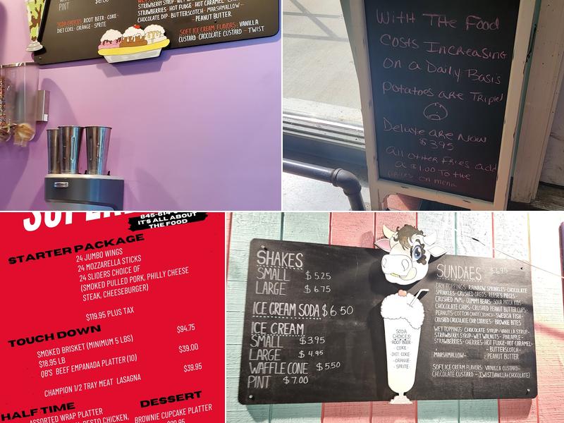 Clarke's Cafe & Ice Cream Menu