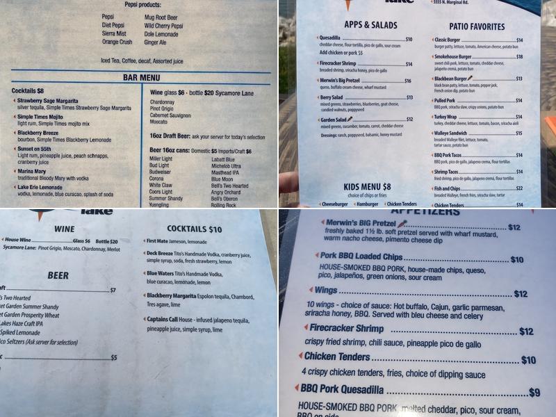 e55 on the lake, Cleveland Menu, Reviews (169), Photos (49