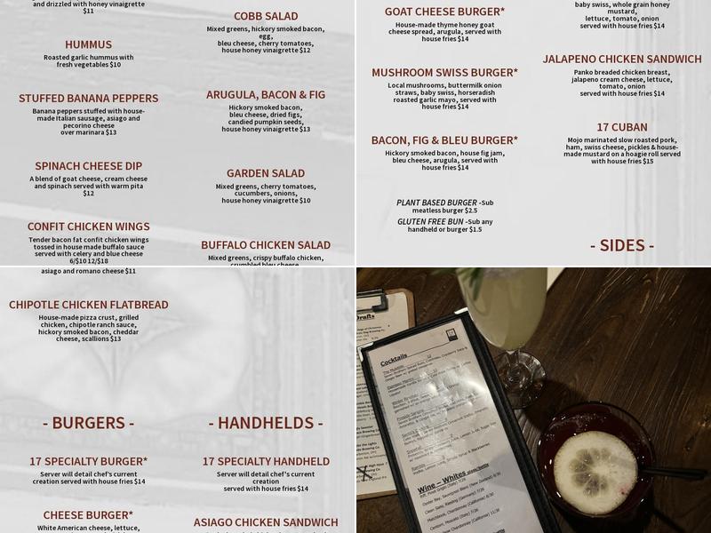 17 Public Square Menu